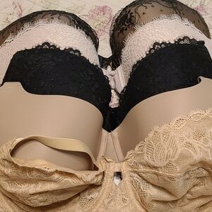 Underwire VS+ 5 bra lot 38C